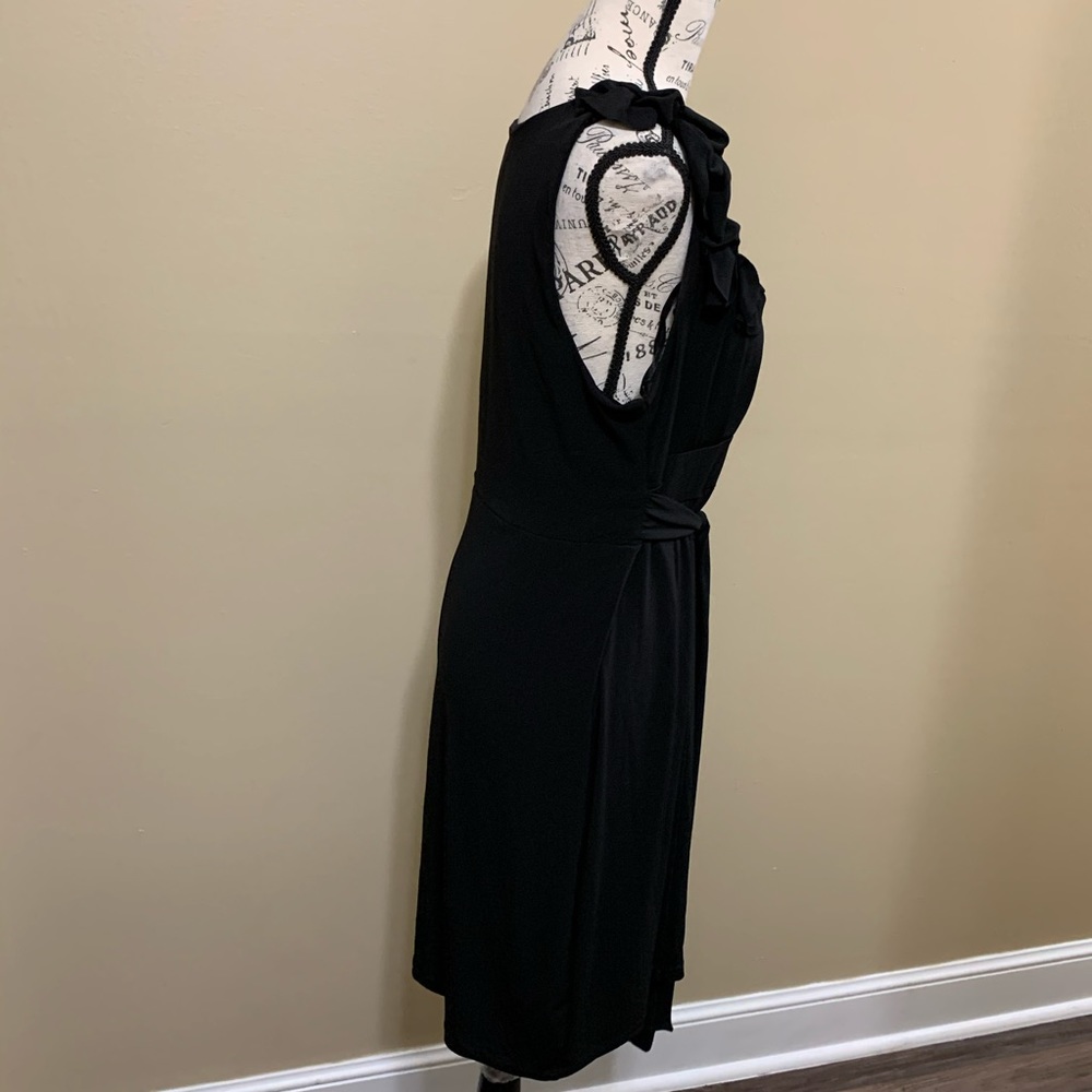 IZ Byer Black Sleeveless Dress XL - Picture 6 of 8